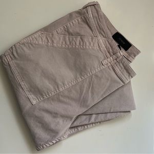 J crew skinny stretch cargo pants w/ ankle zippers sz 32